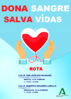  Colecta de donación de sangre en Rota