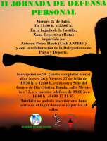 II Jornada de Defensa Personal