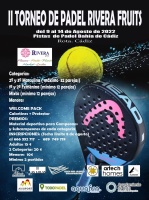 II Torneo de Pádel Rivera Fruits